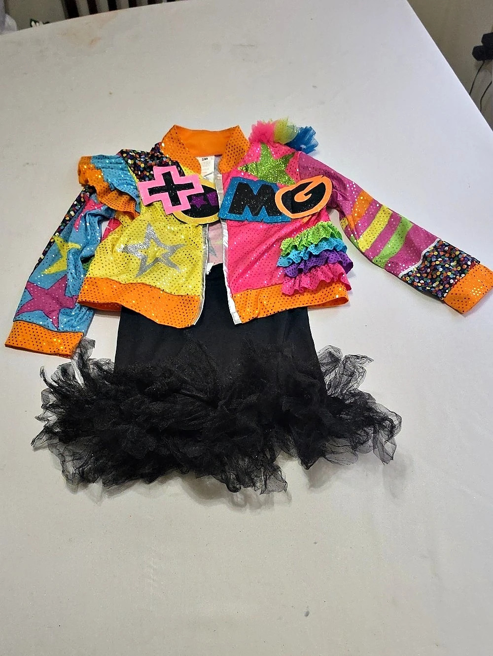 Dance Gear Girls Dance Costume Pink & Black Size S/M